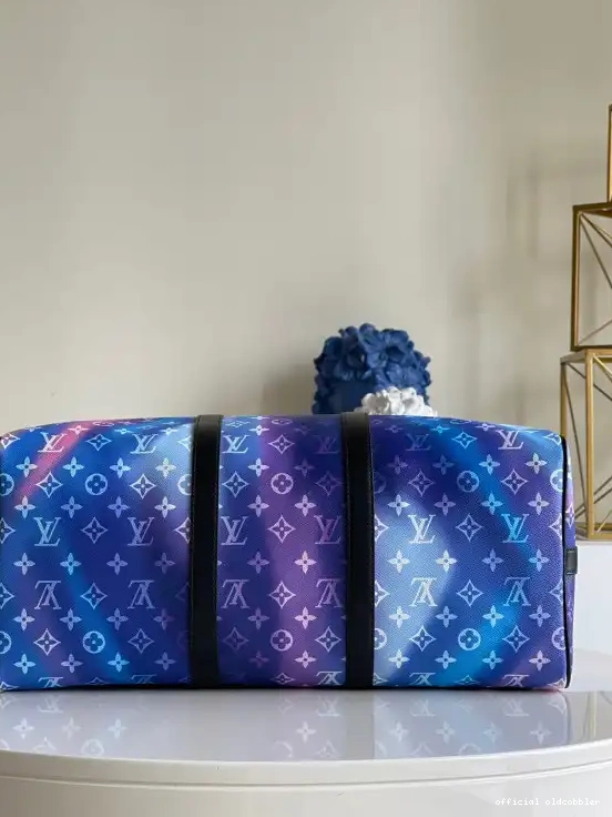 Official oldcobbler BANDOULIÈRE KEEPALL 50 VUITTON LOUIS 0617